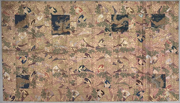 Buddhist Priest Robe (Kesa), 1800s. Creator: Unknown.