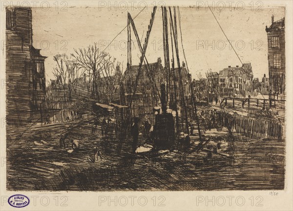 Building Site, Amsterdam. Creator: George Hendrik Breitner (Dutch, 1857-1923).