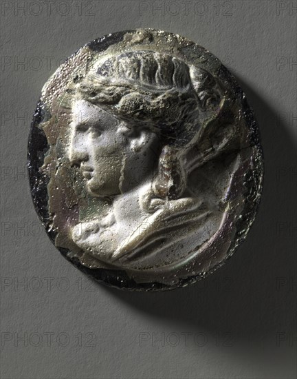 Cameo: Head of Artemis, 100-200. Creator: Unknown.