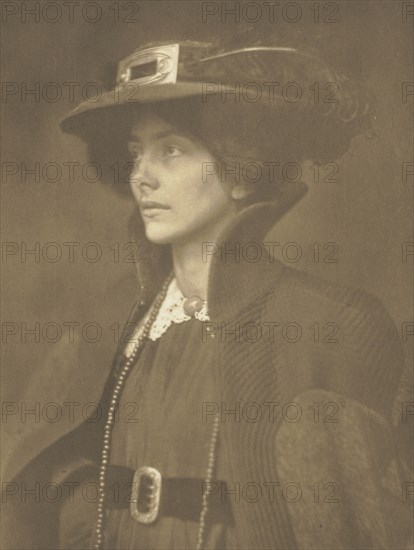 Camera Work: Frau Mathasius, 1904. Creator: J. Craig Annan (British, 1864-1946).