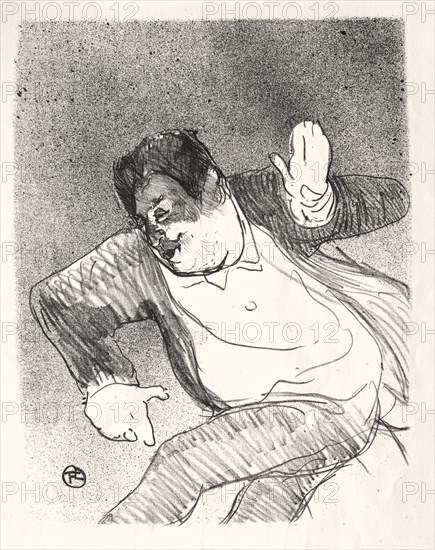 Caudieux, 1893. Creator: Henri de Toulouse-Lautrec (French, 1864-1901).