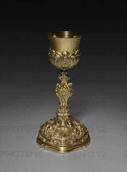 Chalice, 1732. Creator: Antonio Lopez (Spanish).