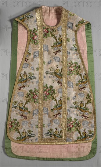 Chasuble, c. 1760-1770. Creator: Unknown.