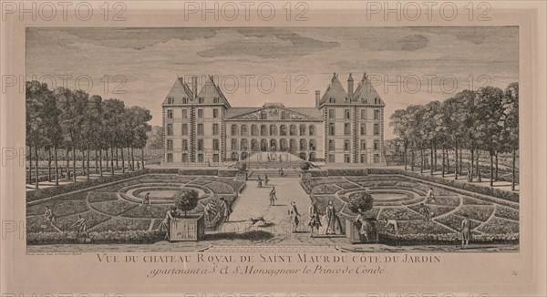 Chateau St. Maur. Creator: Jacques Rigaud (French, 1681-1754).