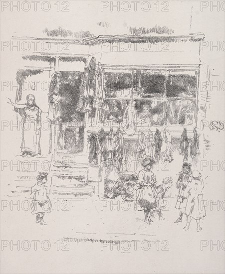 Chelsea Rags, 1888. Creator: James McNeill Whistler (American, 1834-1903).