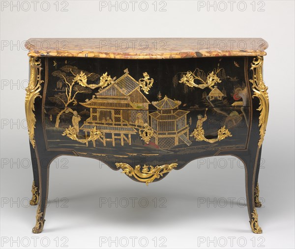 Chest of Drawers (Commode), c. 1750- 1765. Creator: Adrien Faizelot Delorme (French), probably by.