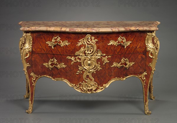 Chest of Drawers (Commode), c. 1750. Creator: Jean-Pierre Latz (French, 1691-1754).