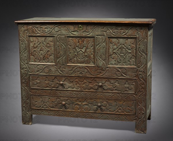 Chest, 1690-1720. Creator: Unknown.