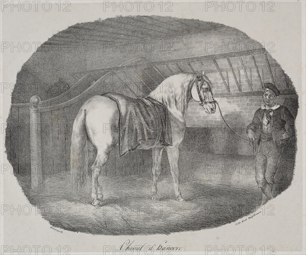 Cheval dHanovre. Creator: Théodore Géricault (French, 1791-1824).