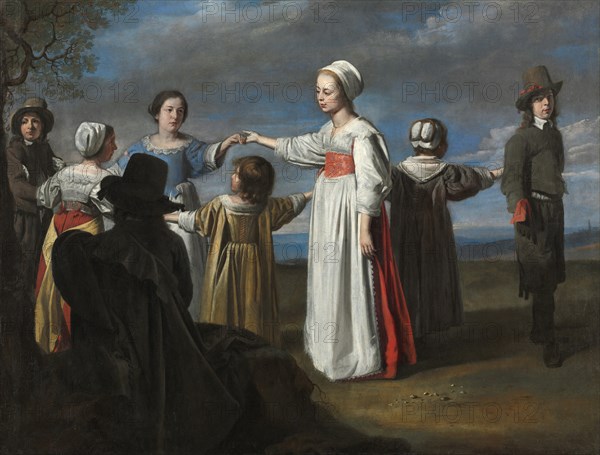 Children Dancing, c. 1650. Creator: Le Nain (French), circle of.