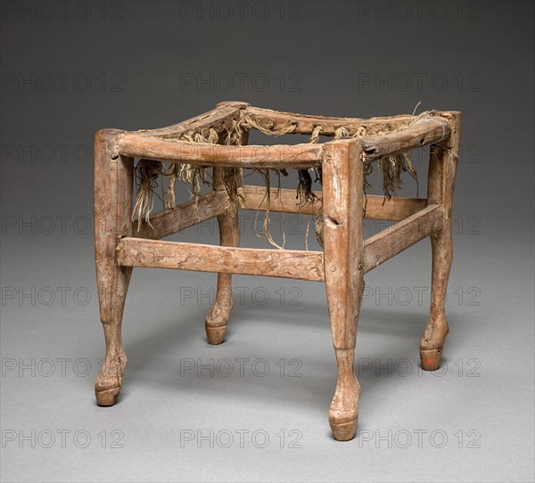 Child's Stool, 1295-1186 BC. Creator: Unknown.