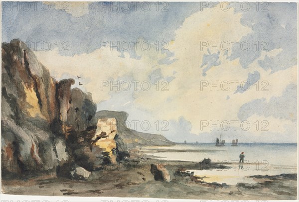 Coastal View. Creator: Thomas Churchyard (British, 1798-1865).
