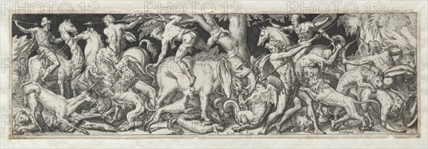 Combats and Triumphs No. 6. Creator: Etienne Delaune (French, 1518/19-c. 1583).