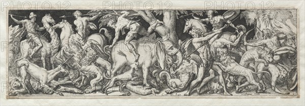 Combats and Triumphs No. 6. Creator: Etienne Delaune (French, 1518/19-c. 1583).