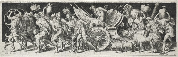 Combats and Triumphs, probably 1560s. Creator: Etienne Delaune (French, 1518/19-c. 1583).