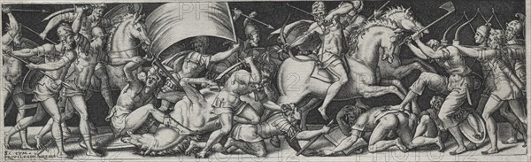Combats and Triumphs, probably 1560s. Creator: Etienne Delaune (French, 1518/19-c. 1583).