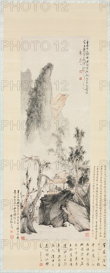Conversation in Autumn, 1732. Creator: Hua Yan (Chinese, 1682-about 1765).