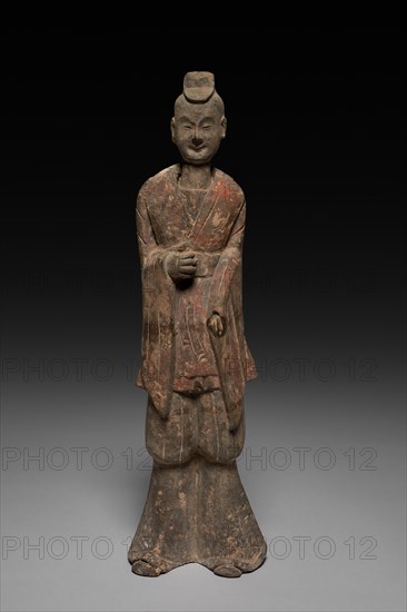 Court Official (Tomb Figure), 1st quarter of 6th Century. Creator: Unknown.