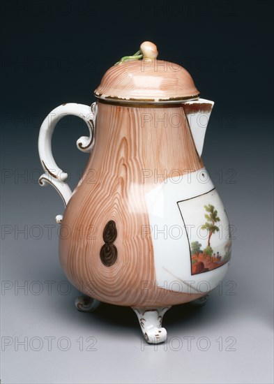 Covered Jug, c. 1780. Creator: Niderviller Factory (French).