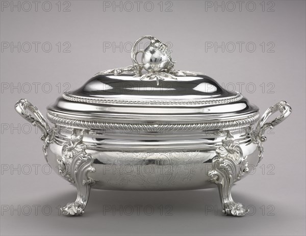 Covered Tureen, 1753. Creator: Edward Wakelin (British, 1784).