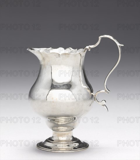 Cream Pitcher, c. 1765. Creator: Paul Revere II (American, 1735-1818).