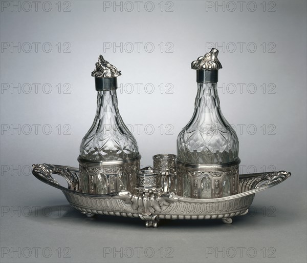 Cruet Stand (Huilier), 1766. Creator: Robert Joseph Auguste (French, 1723-aft 1795).