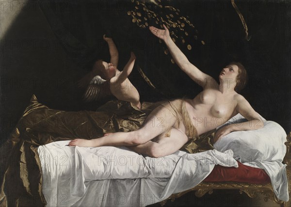 Danaë, c. 1623. Creator: Orazio Gentileschi (Italian, 1563-1639).