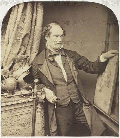 Daniel Maclise (1806-1870), 1857. Creator: William Lake Price (British, 1810-1896).
