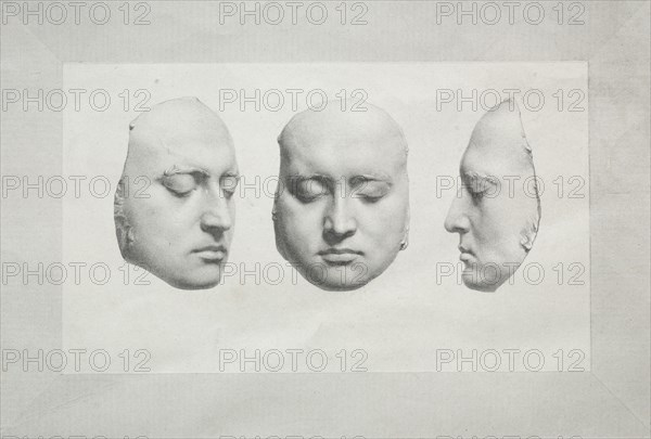 Death Mask of Sir Thomas Lawrence. Creator: Richard James Lane (British, 1800-1872).