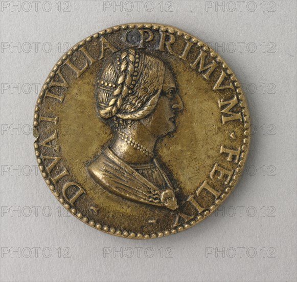 Diva Julia (obverse), c. 1490. Creator: Antico (Italian, c. 1460-1528).