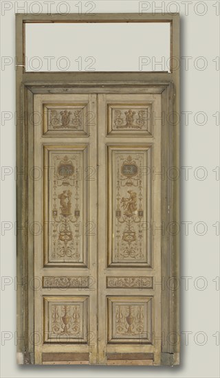 Double-Leaf Doors, 1790s. Creator: Pierre Rousseau (French, 1751-1829).