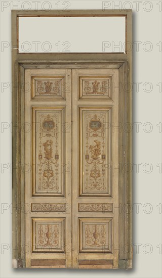 Double-Leaf Doors, 1790s. Creator: Pierre Rousseau (French, 1751-1829).