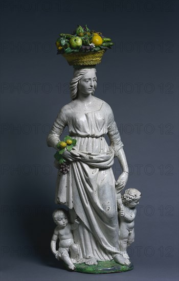 Dovizia (Plenty), c. 1520-1529. Creator: Giovanni della Robbia (Italian, 1469-1529/30).