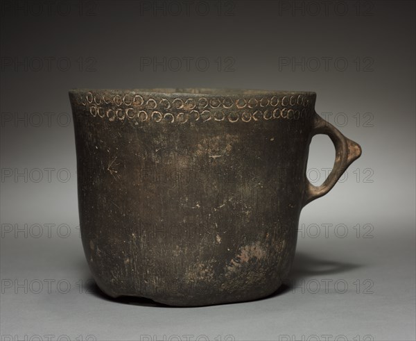 Drinking Vessel with Handle, c. 600. Creator: Unknown.