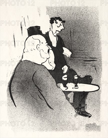 Ducarre aux ambassadeurs, 1893. Creator: Henri de Toulouse-Lautrec (French, 1864-1901).