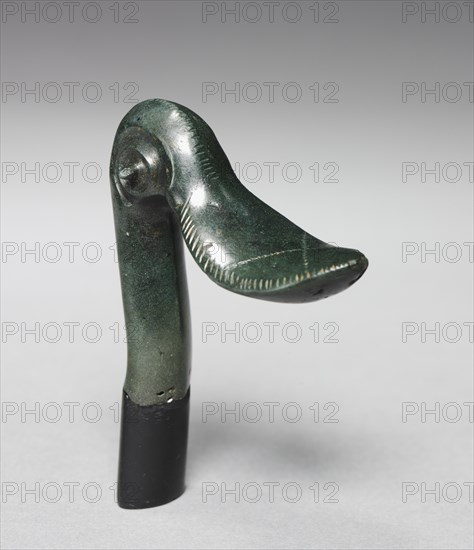 Duck Head Finial, c. 1400-1300 BC. Creator: Unknown.