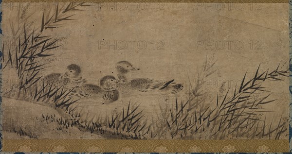 Ducks and Reeds, 17th century. Creator: Unknown.
