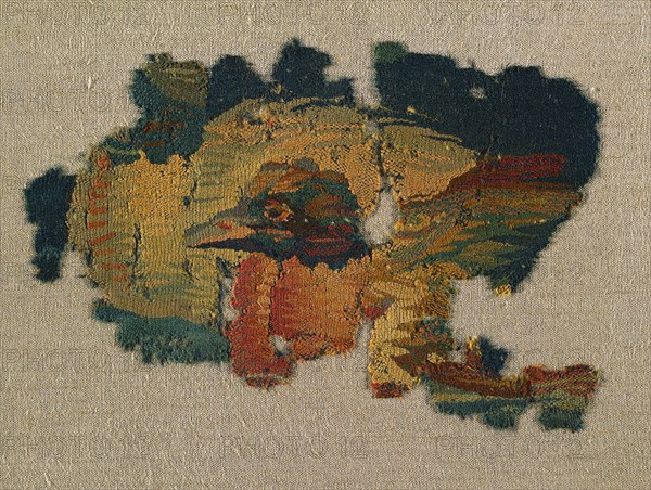 Duck's Head from a Large Curtain, 200s. Creator: Unknown.