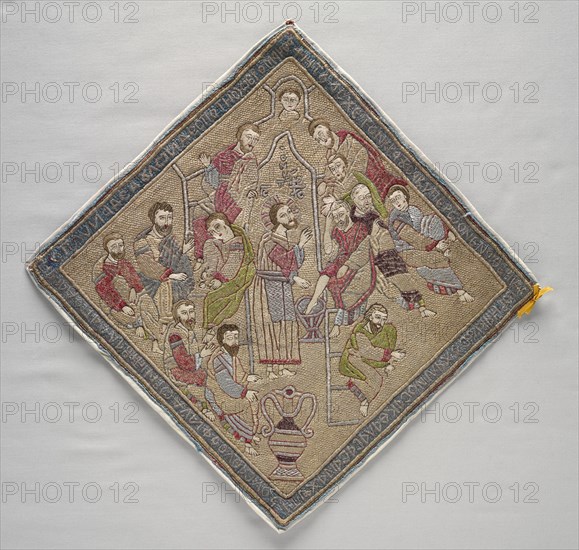 Ecclesiastical Embroidery (Epigonation) , 17th-18th century. Creator: Unknown.