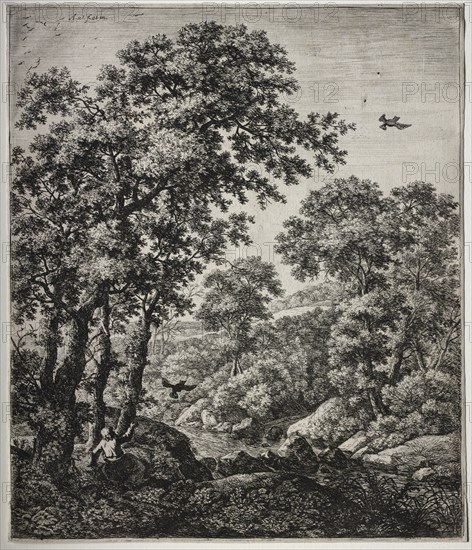 Elijah Fed by the Ravens. Creator: Anthonie Waterloo (Dutch, 1609/10-1690).