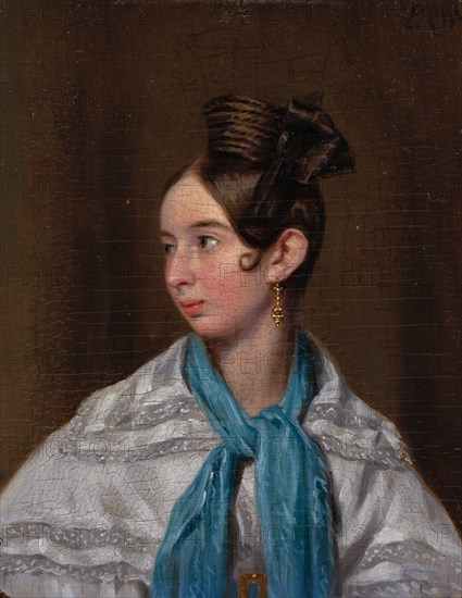 Elisa Pearson Playter, c. 1837. Creator: Pieter Christoffel Wonder (Dutch, 1780-1852).