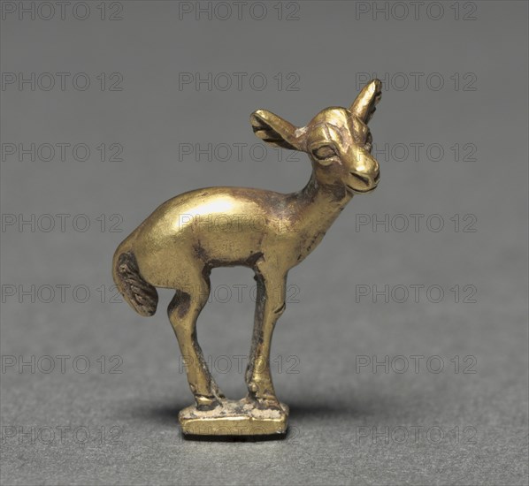 Elk Fawn Finial, 400-200 BC. Creator: Unknown.