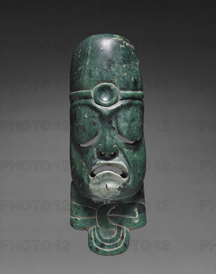 Elongated Mask Ornament, c. 900-300 BC. Creator: Unknown.