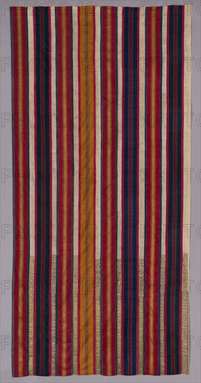 Embroidered Curtain, 17th-18th century. Creator: Unknown.