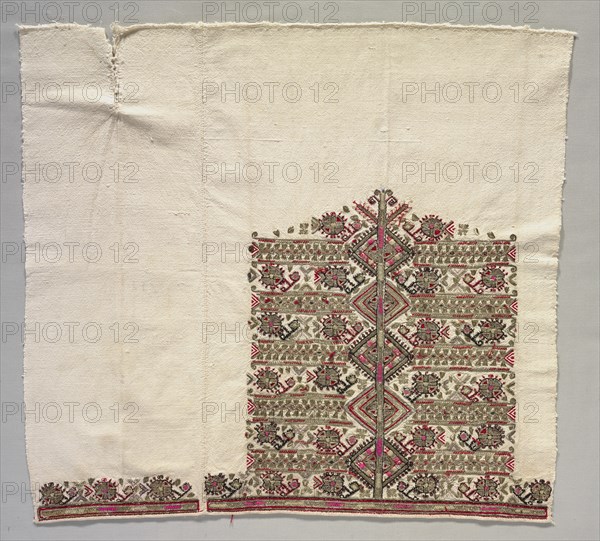 Embroidered Sleeves, 18th-19th century. Creator: Unknown.