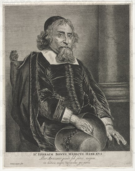 Ephraim Bonus. Creator: Jan Lievens (Dutch, 1607-1674).
