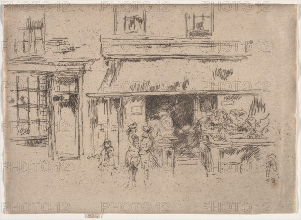 Exeter Street. Creator: James McNeill Whistler (American, 1834-1903).