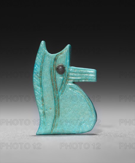 Eye of Horus Amulet, 945-715 BC. Creator: Unknown.