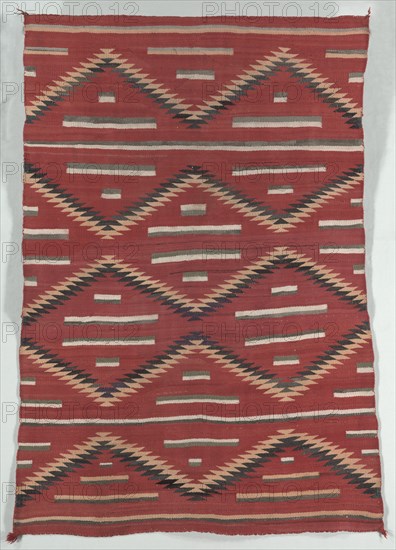 Eyedazzler Style Rug, c. 1890-1900. Creator: Unknown.