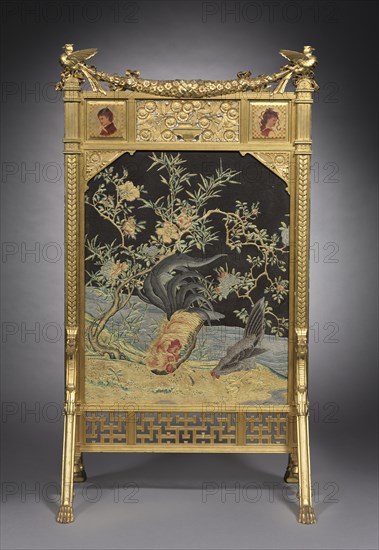 Fire Screen, c. 1878-80. Creator: Herter Brothers (American), firm of.